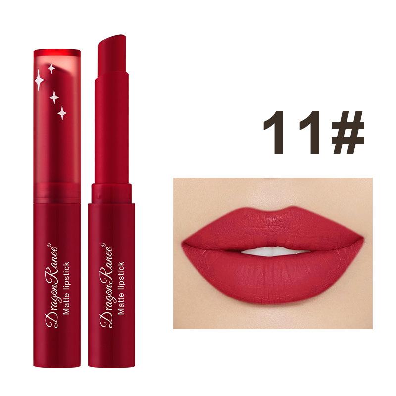 1Pc Nude Matte Lipstick Waterproof Long Lasting Lip Sticks Not Fading Sexy Red Velvet Lipsticks Women Make Up Cosmetics
