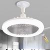 E27 Ceiling Fans Light with Remote Control Light 30W LED Lamp Fan Universal Smart Silent Ceiling Fan Light for Sitting Room