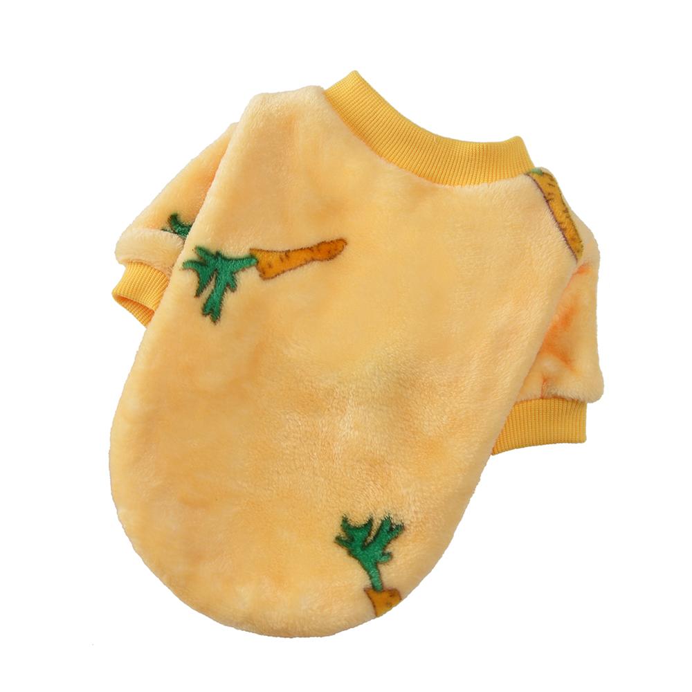 Soft Dog Fleece Pullover Pet Clothes Comfortable Cute Puppy Kitten Coats Sweater for Small Medium Dogs Cats Warm Winter Outfit
