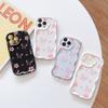 Cute Cartoon Pattern Cream Texture Casing Wavy Edge Soft Silicone Cover Phone Case for OPPO Reno Realme