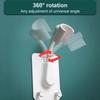 Solid Color Concise Universal Rotation Shower Holder Suction Cup Bathroom Accessories Small Tools Fashion Household Supplies