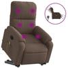 VidaXL Electric Massage Recliner Brown 3204949