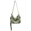 Canvas Bag Women's Large Capacity Crossbody Bag Men Solid Color Shoulder Bag