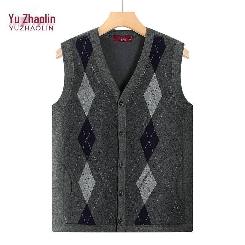 YUZHAOLIN Men's Fleece Lined Thermal Vest