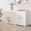VidaXL 2x Buffets Sideboards Storage Furniture Storage Cabinets Home Organizers Living Room White 70x35x80 3114065