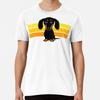 Cute Black and Tan Smooth Coated Dachshund CT-Shirt S-5XL Best T-Shirt
