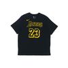 Nike Los Angeles Lakers LeBron James #23 Breathable Casual Sports T-Shirt Men Tops Black AA2591-022