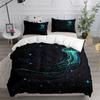 Green Landscape Customized Duvet Cover Set King Queen Double Full Twin Single Size Bed Linen Set
