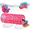 Aquarium Fish Tunnel Toys Betta Fish Tunnel Hideouts & Playground Caves for Betta Guppies & Bottom Feeders