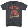 ZZ Top Eliminator Car Album Cover Art Men's T Shirt 1969 Rock Band Tour Merch