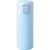 Wahei Freiz Dishwasher Safe Seamless Water Bottle Mug Bottle 350ml Light Blue One-Touch Stopper Vacuum Insulated Bottle Thermal/Cold RH-1696