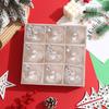 9 Pcs Christmas Ball Ornaments Shatterproof Christmas Decorative Balls Reusable Festival Hanging Ornaments for Christmas Tree Home Parties
