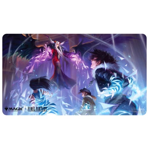 Ultra PRO - Final Fantasy X Universe Beyond Temporal Extortion Magic: The Gathering Playmat | Card Game Playmat, Final Fantasy Collectibles, Desk Mat,