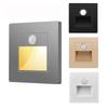 LED Staircase Light Infrared Body Sensor Light Embedded Steps Ladder Stairs Bedroom Night Light