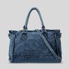 Fashionable Large-capacity Tote Bag Simple Denim Single-shoulder Bag Versatile Crossbody Bag for Women