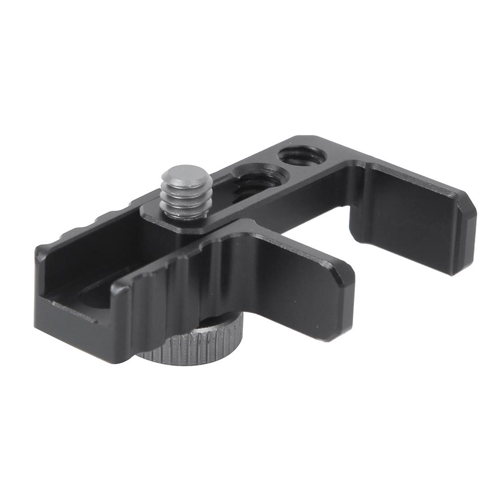 Aluminium Alloy Black Universal Type Camera Cage Wire Clip Fixator Signal Cable Clamp Accessory
