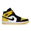 Air 1 Mid SE Yellow Toe Men Sneakers Black Black-Tour-Yellow-White 852542-071