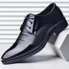 Dress Shoes Man Office Pointed Toe Spring Autumn Social Shoe for Men Clothing Elegant and Classic Leather Casual Party Gentleman