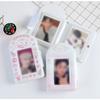 Cartoon Idol Card Collect Book PVC Photo Organizer Cute Photo Protection Cover Gift