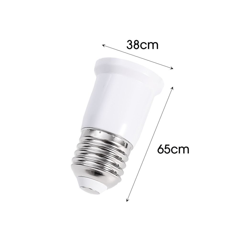 65mm/95mm/120mm Lamp Holder Base White Converter Holder Lighting Parts LED Light Adapter