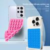 1Pc Backed Adhesive Sucker Pad For Fixed Pad 40 Double Side Silicone Suction Pad For Mobile Phone Fixture Suction Cup
