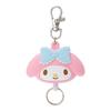 Sanrio My Melody Reel 189472 Face-Shaped Keychain, Pink,
