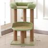 Compact Cross-Border Cat Climbing Frame: Large Cat Tree with Integrated Cat Nest, Space-Saving Design, Foreign Style