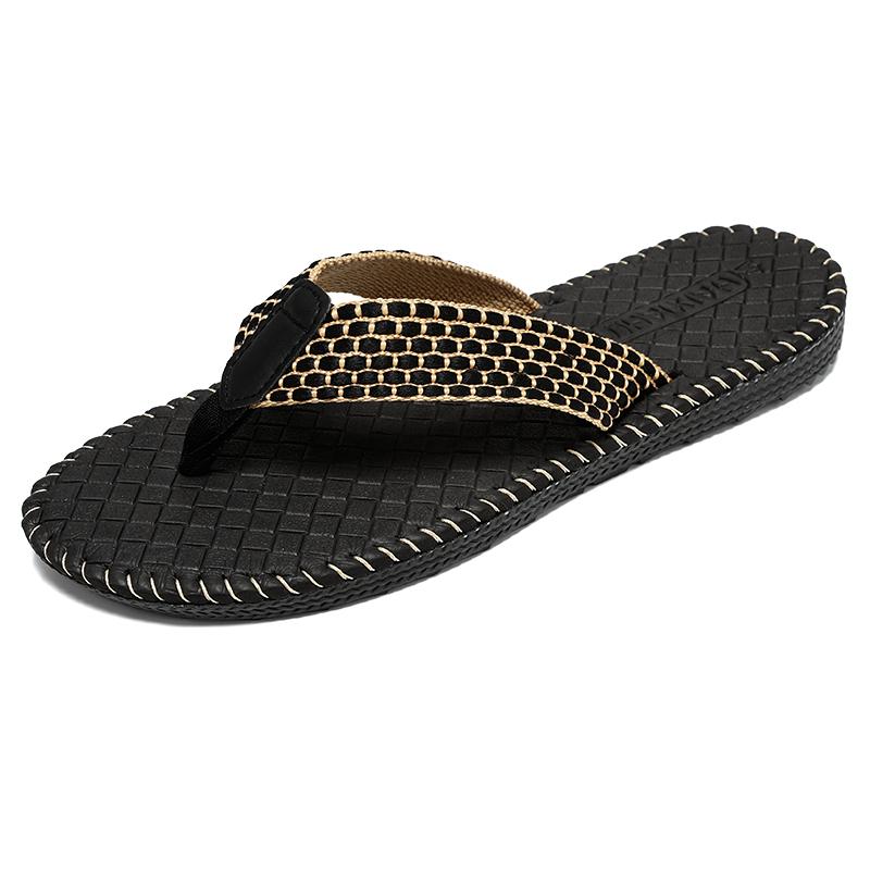 Fashion Summer Slippers Men's Flip-flops Fashion Wading Beach Shoes Light Sandals Casual Slippers Home Bathroom Flip-flops Men's Shoes