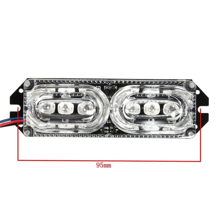 New Motorcycle Brake Turn Signal Blue LED Lamp Warning Tail Flash  Emergency Light