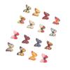 200Pcs Butterfly Wood Button Cartoon Wooden Mixed Colour Decoration for DIY Sewing Craft