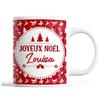 Mug - Noël Louisa Rouge - Front/Back Print - Dishwasher Safe - 325 Ml