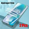 2PCS HD Hydrogel Film for iPhone Samsung Huawei Honor Xiaomi Redmi OPPO Realme Vivo OnePlus Phone Screen Protector Soft Full Cover
