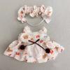 Multicolor Doll Clothes Accessories Hairband Suspender Toy Cap Dress Suit  Cotton Stuffed Doll