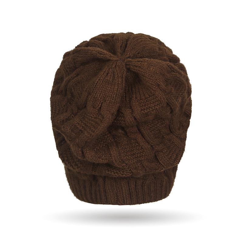 Autumn Winter Outdoor Sports Wool Cap Men Women Ear Protection Knitted Cap