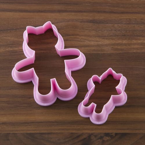 Kai Corporation Cuddle Cat Cookie Mold, Pink, for Baking, KAI KITCHEN DL7254
