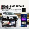 Car Headlight Repair Cream, Easy-to-use Headlight Maintenance Kit, Repair Oxidized, Yellowed, Blurred Car Headlights