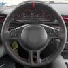 Car Accessories Interior Steering Wheel Perforated Leather Cover Trim For BMW E46 Coupe 2000-2006 E39 X5 E53 2000-2003 Z3