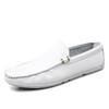 Loafers Men Leather Shoes Fashion Drive Shoes Man Moccasins Comfy Slip-On Cowboy Botas Shoes Italian Shoes Casual Flats Footwear