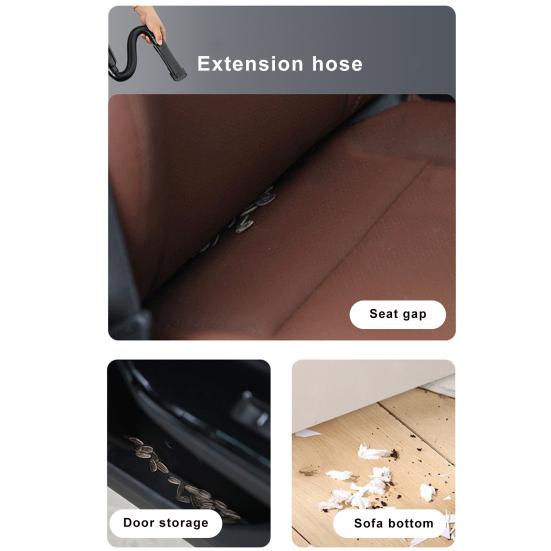 Cordless Handheld Vacuum Cleaner 12000Pa Strong Suction Rechargeable Small Portable Car Vacuum Cleaner Accessories