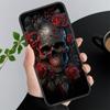 Skull Flower Art Phone Case For Samsung A35 A55 A54 A15 A25 A05s A05 A22 A24 A52 A33 A34 M34 M14 M54 M23