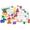 Learning Resources Learning Resources Math Toys MathLink Series Math Activity Set Cube Blocks 115 Pieces Genuine Product LER4286