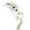 Dolce Vita [F4035] - Designer Bracelet 'Illuminations' Black Silver