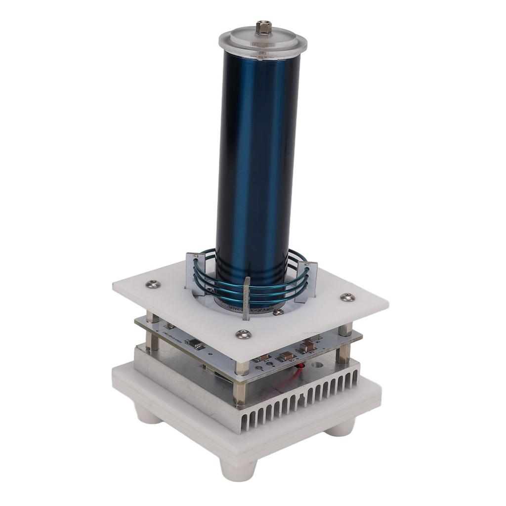 Музыкальная катушка Тесла дуговой плазменный громкоговоритель беспроводная передача настольная модель