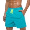 Men's Casual Shorts Solid Color Simple Waterproof Beach Shorts Men’s