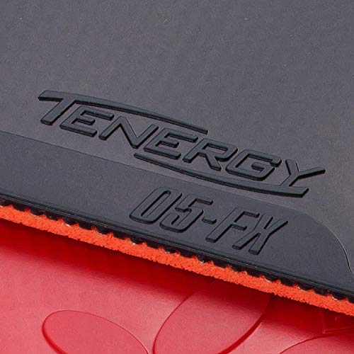 Butterfly Накладка для настольного тенниса Tenergy 05 FX Back Soft Tension 05900 черная, очень толстая (Вращение)