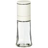Pearl Metal Delicious Taste Ceramic Pepper & Salt Mill, White, C-894
