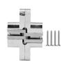 Zinc Alloy Concealed Cross Hinge Folding Door Hinge Household Door Cabinet Hardware Fittings