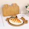 New Creative Density Plate Hotel Tray Irregular Shape Simple Snack Fruit Cutlery Irregular Bread Dishes Eco-Friendly Dried Fruit