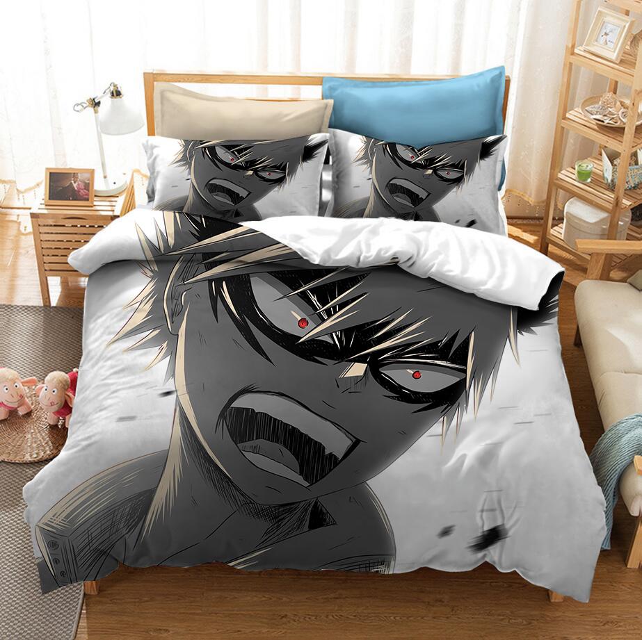 3D Printed Bedding Set Japan Anime My Hero Academia Duvet Covers With Pillowcases Bedclothes Bed Linen Home Textile Bedding Set