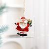 Santa Ornaments Christmas Snowman Gnome Festive Decorations Holiday Supplies